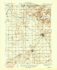 Delavan topographic map thumbnail