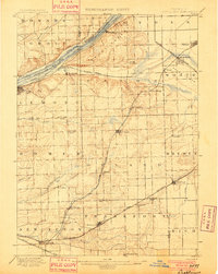 Des Plaines 1901 topographic map thumbnail