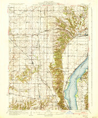 Dunlap 1937 topographic map thumbnail