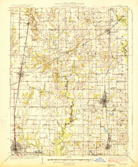 Duquoin 1926 topographic map thumbnail