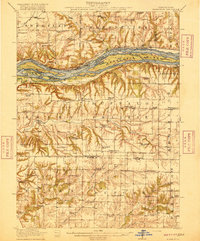 Edgington 1916 topographic map thumbnail