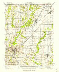 Edwardsville 1927 topographic map thumbnail
