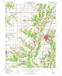Effingham 1950 topographic map thumbnail