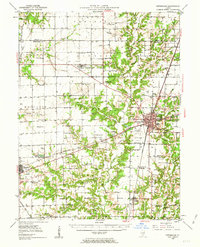 Effingham 1950 topographic map thumbnail