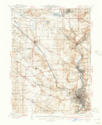 Elgin 1940 topographic map thumbnail