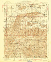 Equality 1916 topographic map thumbnail