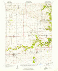 Fithian topographic map thumbnail