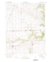 Fithian 1957 topographic map thumbnail