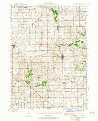 Forreston 1942 topographic map thumbnail
