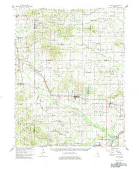 Galatia 1963 topographic map thumbnail