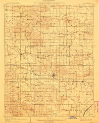 Galatia 1908 topographic map preview