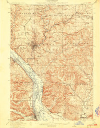 Galena 1913 topographic map preview