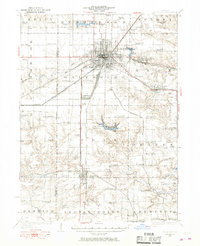 Galesburg 1925 topographic map thumbnail