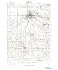Galesburg 1925 topographic map thumbnail