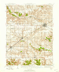 Galva 1940 topographic map preview