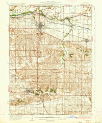 Geneseo 1934 topographic map thumbnail