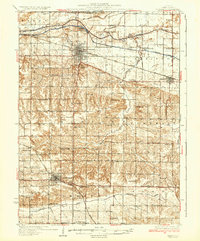 Geneseo 1934 topographic map thumbnail
