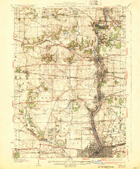 Geneva 1932 topographic map thumbnail