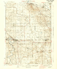 Genoa 1938 topographic map thumbnail