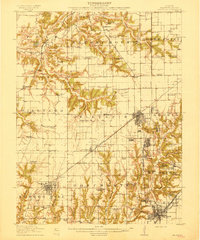 Gillespie 1915 topographic map thumbnail