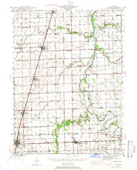 Gilman 1944 topographic map thumbnail