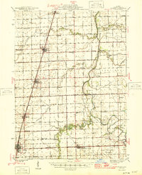 Gilman 1946 topographic map thumbnail