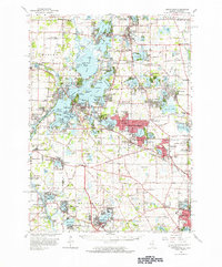 Grayslake 1960 topographic map thumbnail