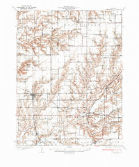 Greenville 1932 topographic map thumbnail