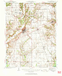 Greenville 1939 topographic map thumbnail