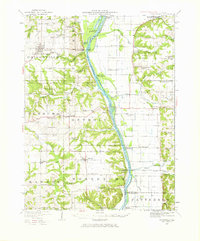 Griggsville 1924 topographic map thumbnail