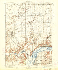 Hennepin 1911 topographic map thumbnail