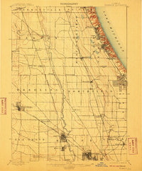 Highwood 1900 topographic map thumbnail