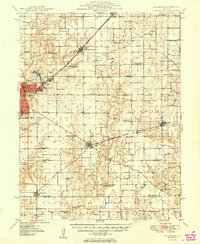 Hillsboro 1949 topographic map thumbnail