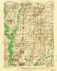 Ina 1943 topographic map preview