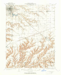 Jacksonville 1932 topographic map thumbnail