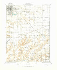 Jacksonville 1932 topographic map thumbnail