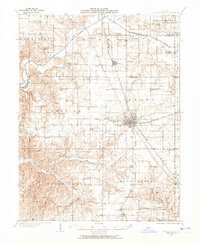 Jerseyville 1930 topographic map thumbnail