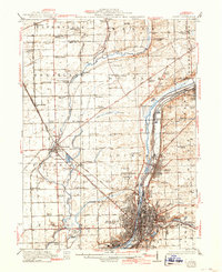 Joliet 1923 topographic map thumbnail