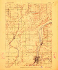 Joliet 1892 topographic map preview