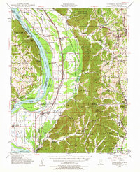 Jonesboro 1947 topographic map thumbnail