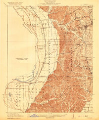 Jonesboro 1920 topographic map thumbnail