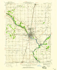 Kankakee 1922 topographic map preview