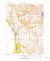 Keithsburg 1935 topographic map thumbnail