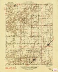 Kinmundy 1947 topographic map thumbnail