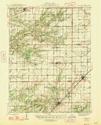 Kinmundy 1947 topographic map thumbnail