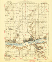 La Salle 1913 topographic map thumbnail