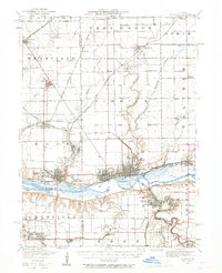 La Salle 1947 topographic map thumbnail
