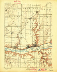La Salle 1893 topographic map thumbnail