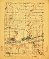 La Salle 1911 topographic map thumbnail
