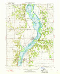Lacon 1933 topographic map preview
